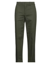 Department 5 Man Pants Military Green Size 32 Cotton, Elastane