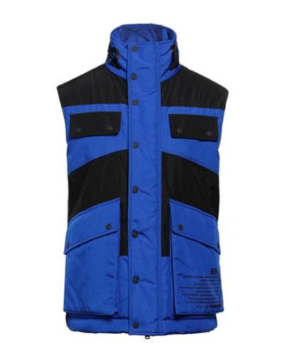 Dsquared2 Man Puffer Bright Blue Size 42 Polyamide, Polyester