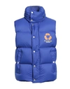 Dsquared2 Man Down Jacket Blue Size 44 Polyamide