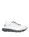 Versace Man Trigreca Man White Sneakers