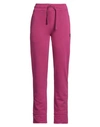 Invicta Woman Pants Fuchsia Size Xl Cotton, Polyester In Pink