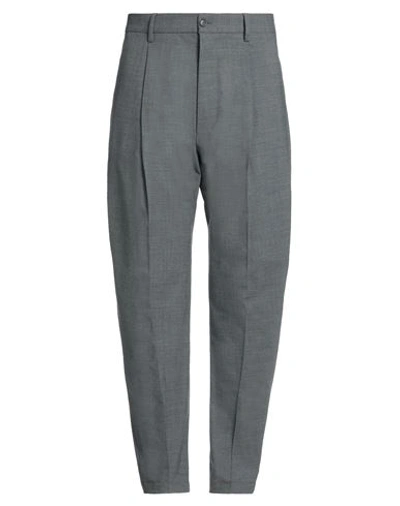 Dsquared2 Man Pants Grey Size 32 Polyester, Virgin Wool, Elastane In Grey