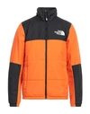 The North Face Man Jacket Orange Size S Nylon