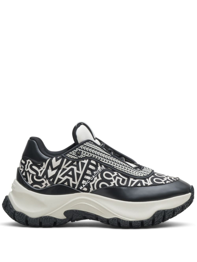 Marc Jacobs The Monogram Lazy Chunky Trainers In Multi-colored