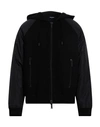 Dsquared2 Man Jacket Black Size Xxl Viscose, Elastane In Black