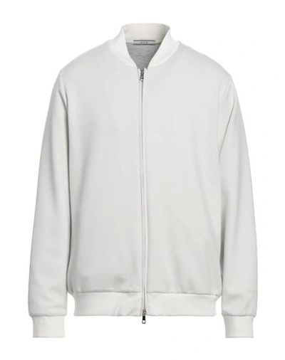 At.p.co At. P.co Man Sweatshirt Off White Size Xxl Polyester, Viscose, Elastane