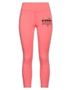 Diadora Game L Low Icona Woman Leggings Coral Size S Cotton, Elastane In Red