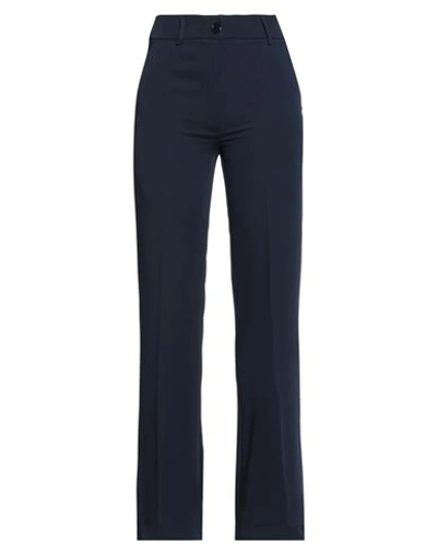 Soallure Woman Pants Midnight Blue Size 2 Polyester, Elastane