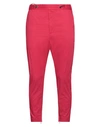 Dsquared2 Man Pants Fuchsia Size 32 Cotton, Elastane In Pink