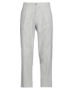 Michael Coal Man Pants Light Grey Size 34 Cotton, Polyester, Viscose, Elastane