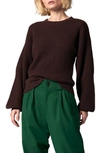 Equipment Yara Ribbed Crewneck Wool-cashmere Sweater In Delicioso