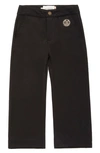 Honor The Gift Kids' Wide Leg Trousers In Black