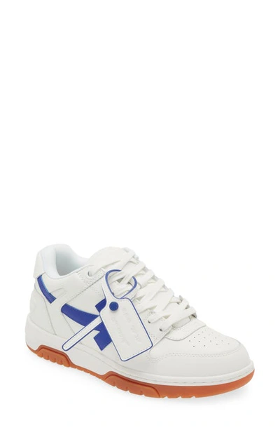 Off-white Out Of Office Low Top Sneaker In White/ Blue