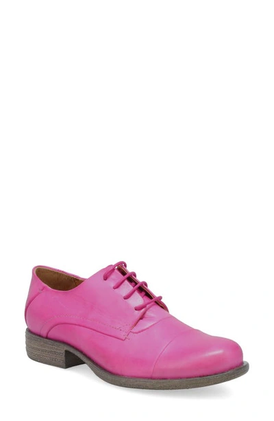 Miz Mooz Letty Oxford Flat In Fuchsia