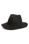 Rag & Bone City Felted Wool Fedora In Black