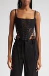 MONSE LACED BUSTIER TOP