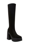 Katy Perry The Heightten Knee High Platform Boot In Black