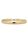 Nadri Cleo Omega Line Bracelet In Gold