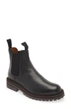 Common Projects Full-grain Leather Chelsea Boots In Black