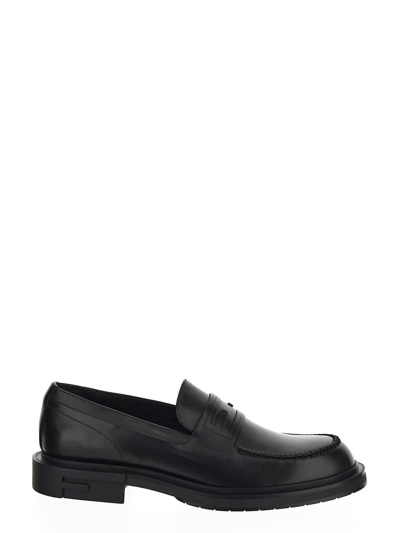 Fendi Loafers In Black