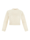 PATOU CABLES PULLOVER