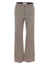 MARNI PIED-DE-POULE WOOL TROUSERS