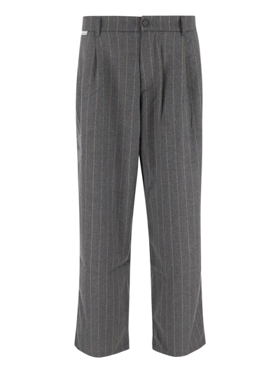 Family First New Tube Classic Trousers In Grey