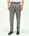 Brooks Brothers Regular Fit Stretch Cotton Advantage Chino Pants | Grey | Size 38 30