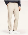 Brooks Brothers Regular Fit Stretch Cotton Advantage Chino Pants In Khaki