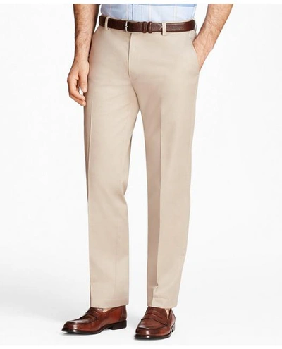 Brooks Brothers Slim Fit Stretch Cotton Advantage Chino Pants | Khaki | Size 38 29