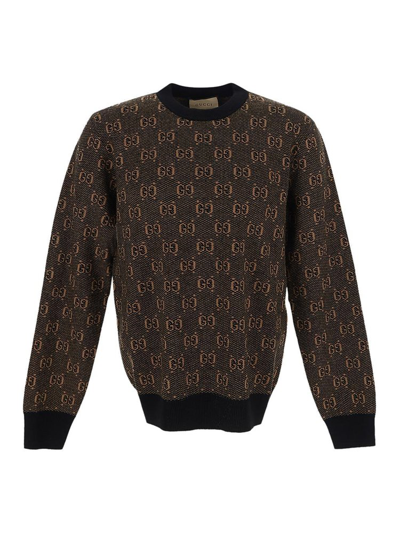 Gucci Monogram In Brown