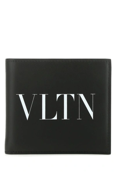 Valentino Garavani Vltn Wallet Wallets, Card Holders White/black