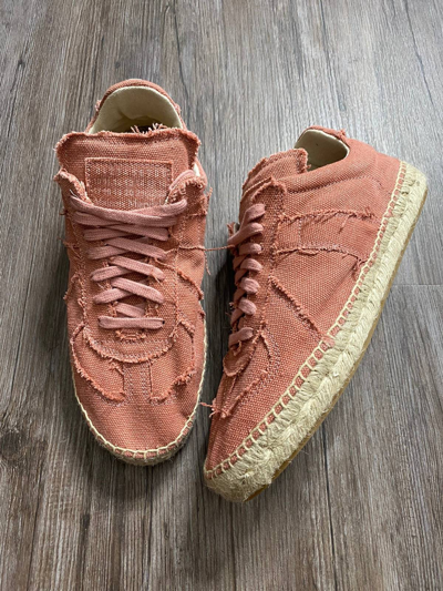 Pre-owned Maison Margiela Gat Replica Canvas Sneakers Size 40