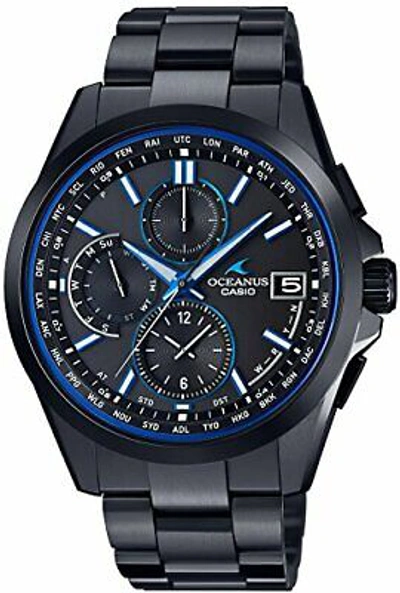 Pre-owned Casio Watch Oceanus Classic Line Wireless Solar Ocw-t2600b-1ajf Men