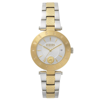 Pre-owned Versus By Versace Ladies Watch Wristwatch Logo Vsp772518 Stainless Steel