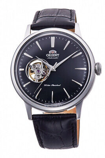 Pre-owned Orient Rn-ag0007b Standard Semi Skeleton Mechanical Automatic Watch Authentic