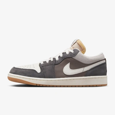 Pre-owned Nike Jordan 1 Low Kkachi Shoes 'korea Magpie' (fd0399-004) In Brown