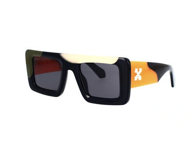 Pre-owned Off-white Sunglasses Seattle Multicolor Black Man Woman In Gray