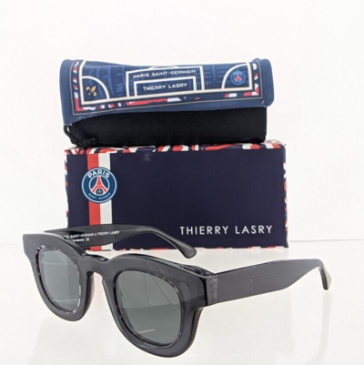 Pre-owned Thierry Lasry Brand Authentic  Sunglasses 029 Paris Saint Germain 45mm Frame In Gray