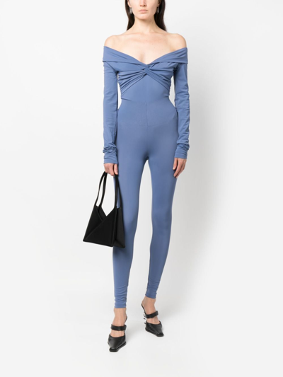 The Andamane High-waisted Leggings In Blue