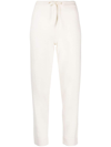 CASHMERE IN LOVE SARAH FINE-KNIT TRACK PANTS