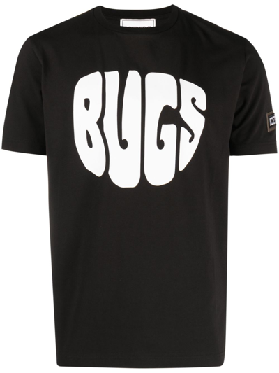 Iceberg Bugs Bunny Cotton T-shirt In Black