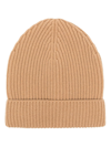 DOLCE & GABBANA TURN-UP BRIM RIBBED-KNIT BEANIE