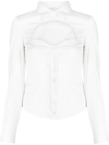 Fleur Du Mal Bella Shirt In White