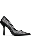 Alexander Wang 105mm Delphine Pumps In 001 Black