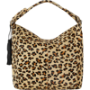 Brix + Bailey Leopard Print Calf Hair Leather Top Handle Grab Bag | Bxaxl
