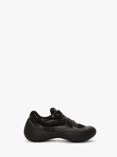 Jw Anderson Bumper-hike Low Top Trainers In Black
