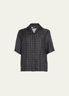 Amiri Mix And Match Shirt In Black