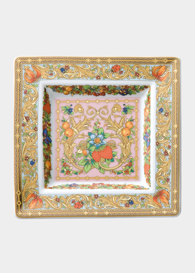 Versace Butterfly Garden 5.5" Tray In Multi