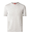 ISAIA CASHMERE-SILK KNITTED T-SHIRT